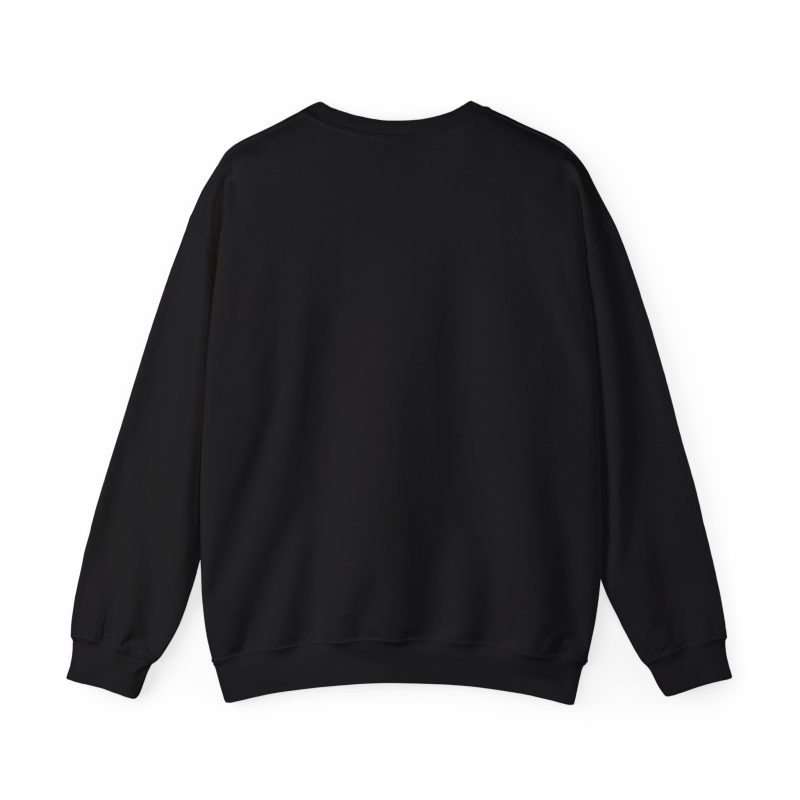 Plain back of the crewneck sweatshirt