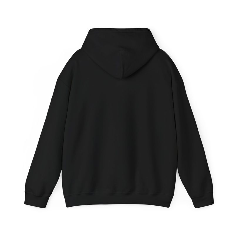 Plain back of the hoodie