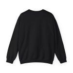 Plain back of the crewneck sweatshirt