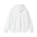 Plain back of the hoodie with the hood visible