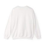 Plain back of the crewneck sweatshirt