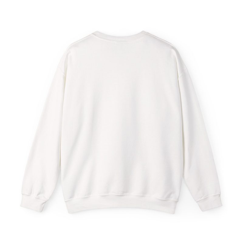 Plain back of the crewneck sweatshirt
